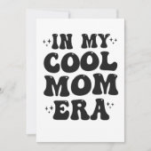 In mijn Cool Mom Era Groovy Grappige Moederdag Kaart (Voorkant)