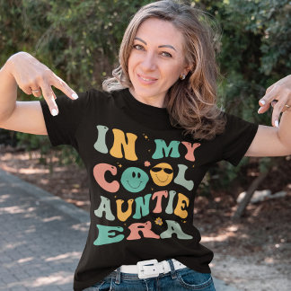 In mijn coole tante era groovy tante retro t-shirt