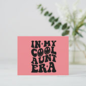 In Mijn Coole Tante Tijdperk Briefkaart (Staand voorkant)