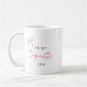 In Mijn Coquette Tijdperk ✨ Sticker Koffiemok (Links)