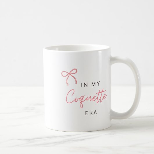 In Mijn Coquette Tijdperk ✨ Sticker Koffiemok (Rechts)