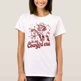 In mijn cowgirl tijdperk t-shirt