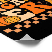 In mijn dankbaar verloofde tijdperk Groovy bruilof Poster (Hoek)