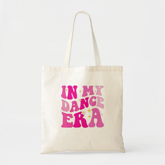 In mijn danstijdperk voor ballet tote bag (Voorkant)