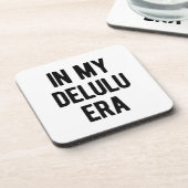 In mijn Delulu-tijdperk Bier Onderzetter (Linkerzijde)