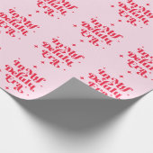 In mijn Delulu-tijdperk Cadeaupapier (Hoek)