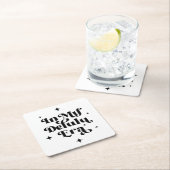 In mijn Delulu-tijdperk Kartonnen Onderzetters (Insitu)