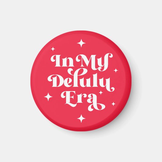 In mijn Delulu-tijdperk Magneet (Voorkant)