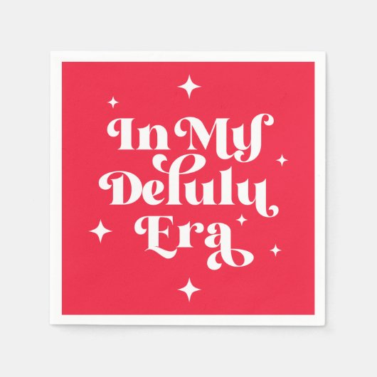 In mijn Delulu-tijdperk Servet (Voorkant)