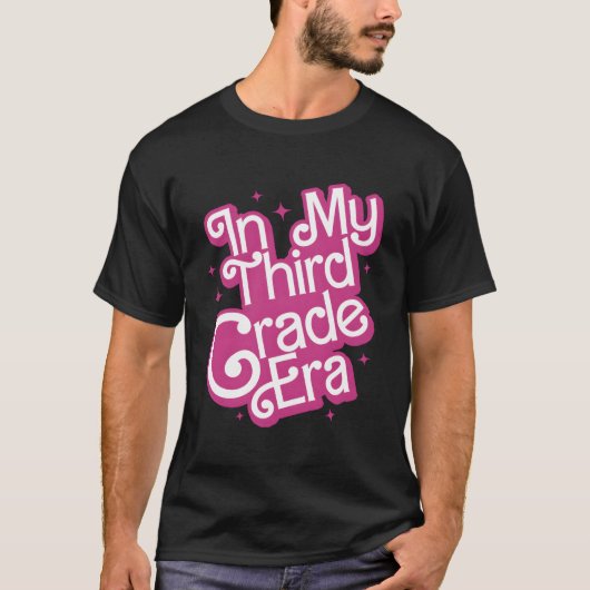 In mijn derde klas tijdperk in mijn derde klas tij t-shirt (Voorkant)