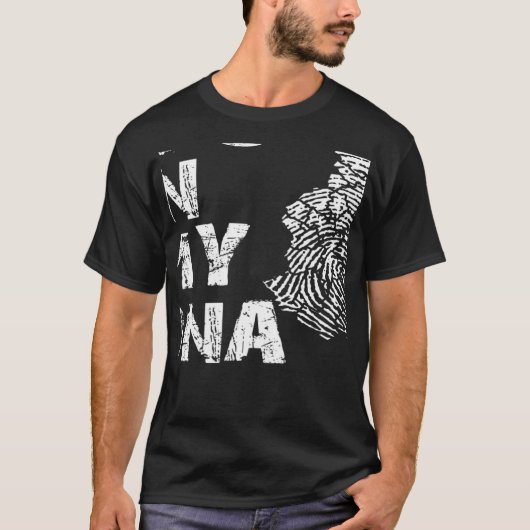 in mijn DNA Afghanistan overzicht AFG T-shirt (Voorkant)