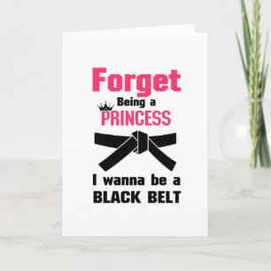 In mijn DNA Karate Tae Kwon Do Martial Kung Fu Feestdagen Kaart