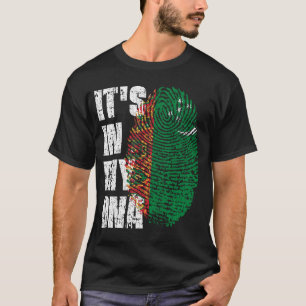 IN MIJN DNA Turkmenistan Flag Boy Girl Gift T-shirt