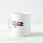 In mijn docententijd mok cadeau voor docent (Voorkant links)
