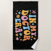 In mijn dokterstijd heb ik strandlaken (Voorkant)