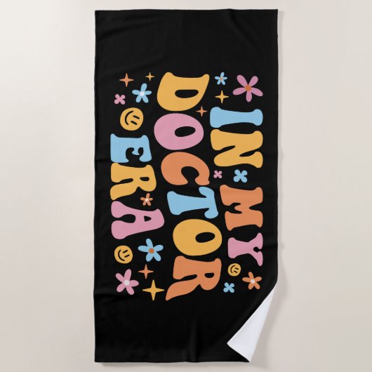 In mijn dokterstijd heb ik strandlaken (Voorkant)