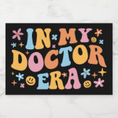 In mijn dokterstijd heb ik voedselcontainer etiket (Enkel label)