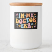 In mijn dokterstijd heb ik voedselcontainer etiket (Voorkant)