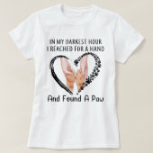 In mijn donkerste uur bereikte ik een hand naar sh t-shirt (Design voorkant)