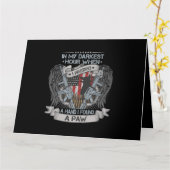 In mijn donkerste uur had ik een hand nodig en von kaart (Gele Bloem)