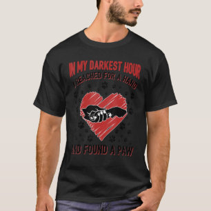 In mijn donkerste uur vond ik je t-shirt