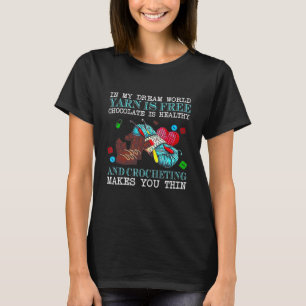 In mijn dromen is het garen gratis t-shirt