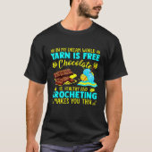 In mijn droom is het wereldjaar gratis chocolade:  t-shirt (Voorkant)