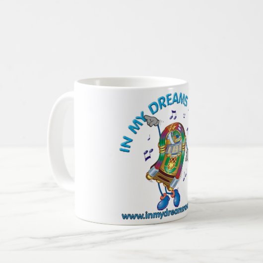 In mijn droomradio koffiemok (Voorkant links)