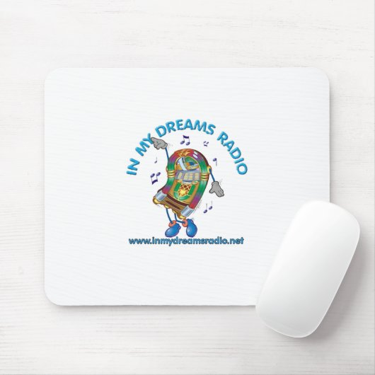 In mijn droomradio muismat (Met muis)