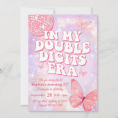 In Mijn Dubbele Cijfers Tijdperk 17e Verjaardag Kaart (Voorkant)