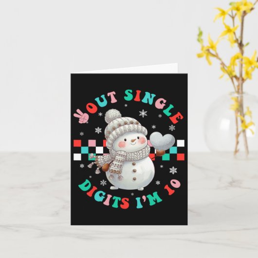 In mijn dubbele cijfers tijdperk jaar oude 10e ver kaart (Gele Bloem)