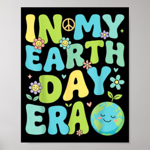 In mijn earth day tijdperk poster