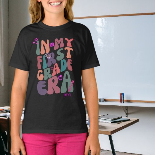 In mijn eerste klas tijdperk Neon Elements T-shirt