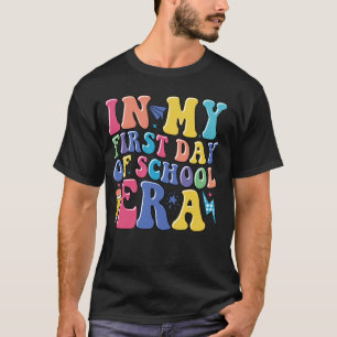 In mijn eerste schooldag leerkrachten Kinder terug T-shirt