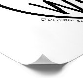 In mijn eigen kleine werelddrum poster (Hoek)