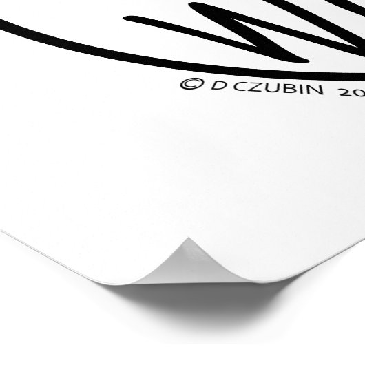 In mijn eigen kleine werelddrum poster (Hoek)