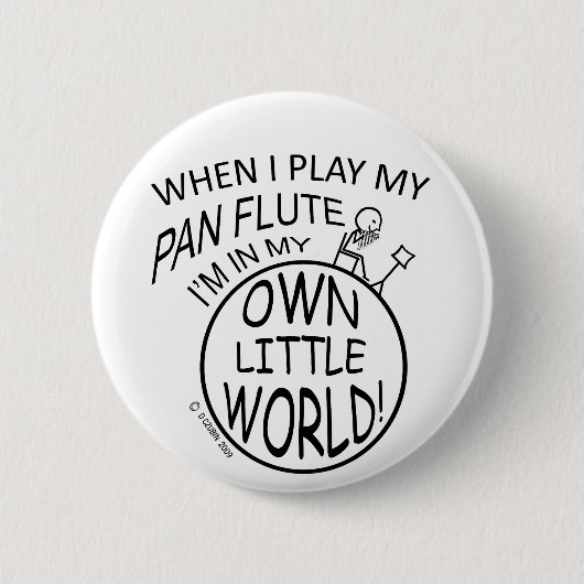 In mijn eigen kleine werelderfgoedflank ronde button 5,7 cm (Voorkant)