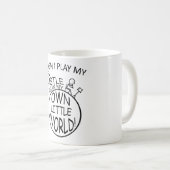 In mijn eigen kleine wereldfluitje koffiemok (Voorkant rechts)