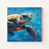 In mijn eigen Shell Zee Turtle Mindfulness Journal Notitieboek (Achterkant)