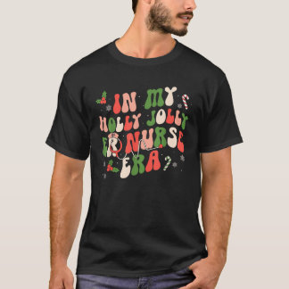 In mijn ER Kerst Era Emergency Room geregistreerd T-shirt