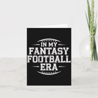In Mijn Fantasy Football Tijdperk Retro Groovy Wie Kaart
