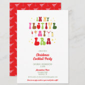 In mijn feestelijke AF Era Kerstmis Cocktail Party Kaart