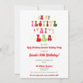 In mijn feestelijke AF-tijdperk Sassy Christmas 30 Kaart (Voorkant)