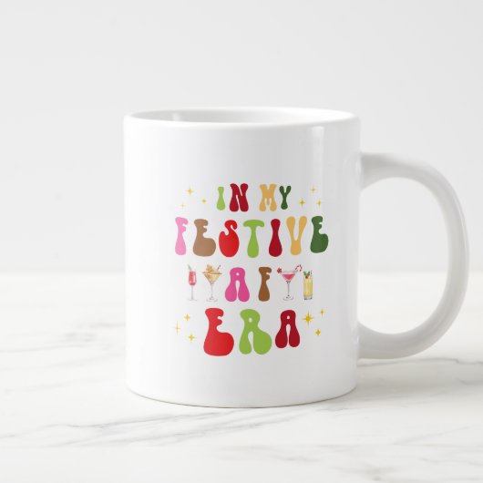 In mijn feestelijke AF-tijdperk Sassy Holiday Chri Grote Koffiekop (Rechts)