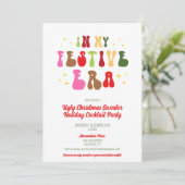 In mijn feestelijke AF-tijdperk sassy kerst lelijk Kaart (Staand voorkant)