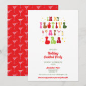 In mijn feestelijke AF-tijdperk vakantie cocktail  Kaart (Voorkant / Achterkant)