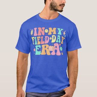 In Mijn Field Day Tijdperk Retro School Leraren Fu T-shirt