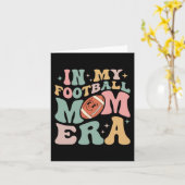 In mijn Football Moeder Era Fun Retro Halloween Sp Kaart (Gele Bloem)