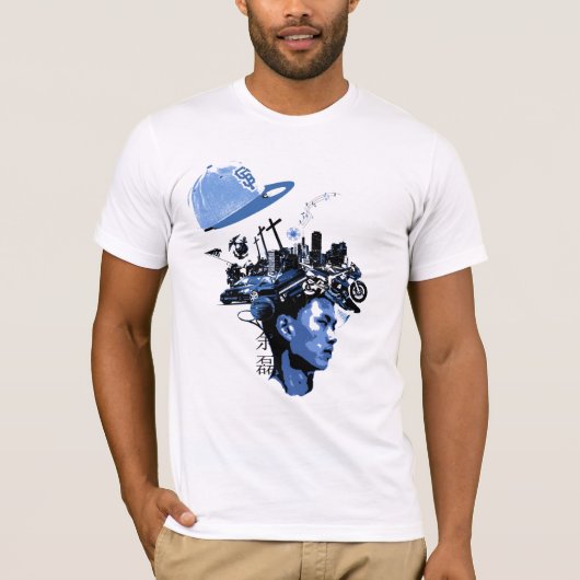 in mijn gedachten* t-shirt (Voorkant)