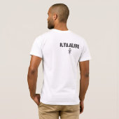 in mijn gedachten* t-shirt (Achterkant volledig)